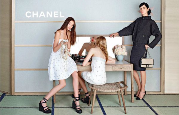 Chanel Looks East for its Spring 2013 Campaign Starring Stella Tennant, Ondria Hardin and Yumi Lambert Chanel Looks East for its Spring 2013 Campaign Starring Stella Tennant, Ondria Hardin and Yumi Lambert
