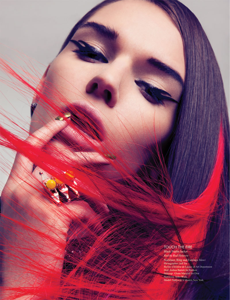Nadya Trofimova by Jeff Tse in "Candy Punk" for Fashion Gone Rogue Print