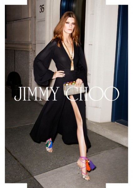 Jimmy Choo Taps Valerija Kelava for Glamorous Spring 2013 Campaign Jimmy Choo Taps Valerija Kelava for Glamorous Spring 2013 Campaign