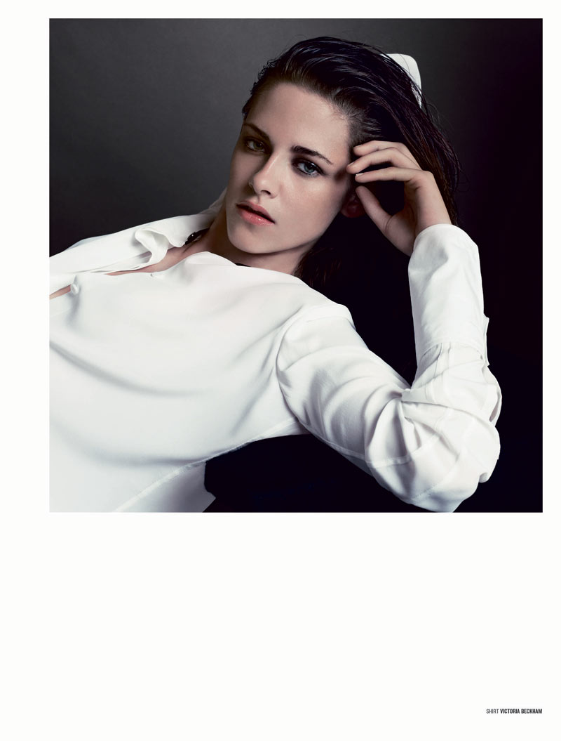 Kristen Stewart Poses for Inez & Vinoodh in the Cover Shoot of V Magazine #81