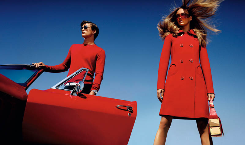 Karmen Pedaru is California Glam for Michael Kors' Spring 2013 Campaign by Mario Testino