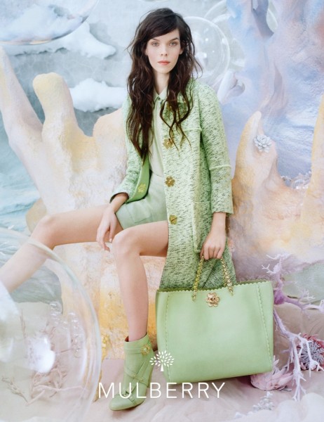 Meghan Collison is a Pastel Dream in Mulberry's Spring 2013 Campaign by Tim Walker