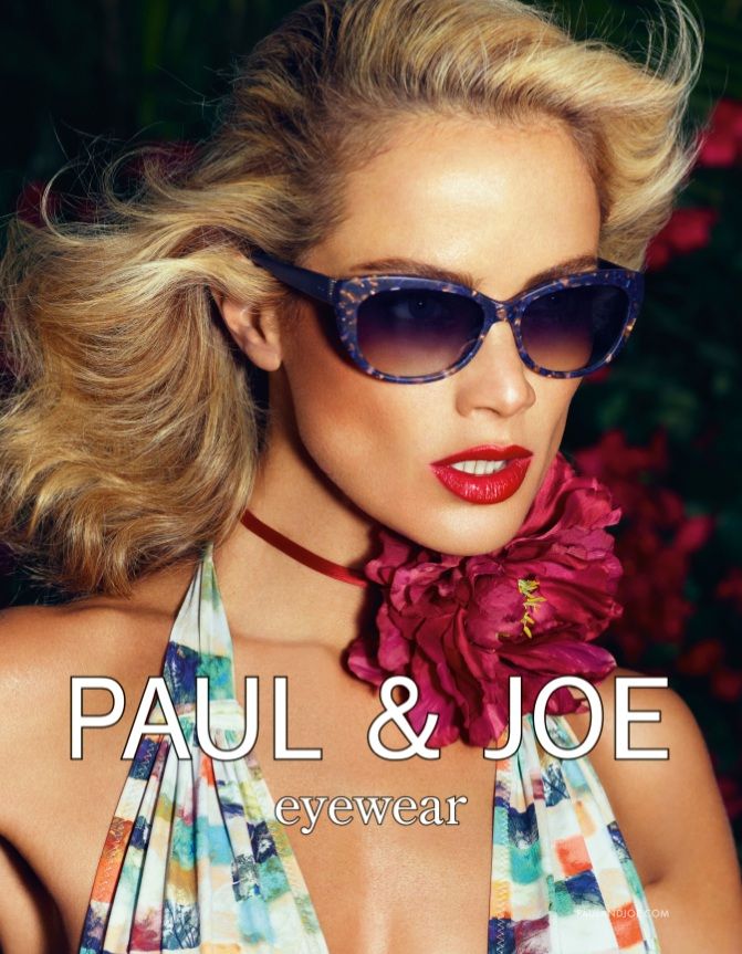 Carolyn Murphy Gardens in Style for Paul & Joe's Spring 2013 Campaign ...