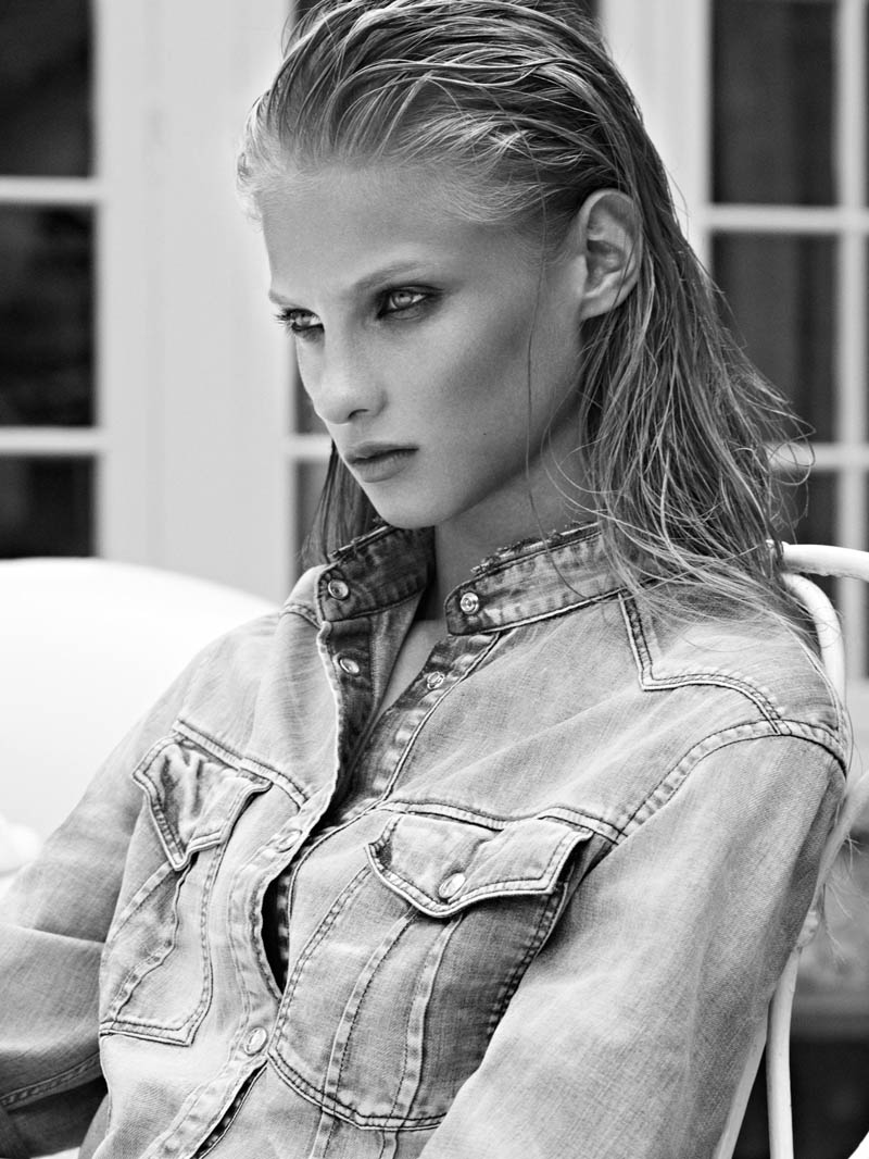 Anna Selezneva Keeps it Understated in Pierre Balmain's Spring 2013