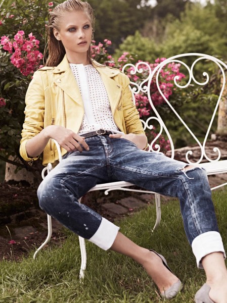 Anna Selezneva Keeps it Understated in Pierre Balmain's Spring 2013 Campaign