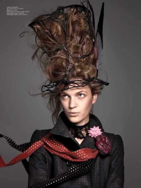 Magdalena Langrova Looks Mad as a Hatter for Pulp Magazine No. 6 by Ishi Magdalena Langrova Looks Mad as a Hatter for Pulp Magazine No. 6 by Ishi