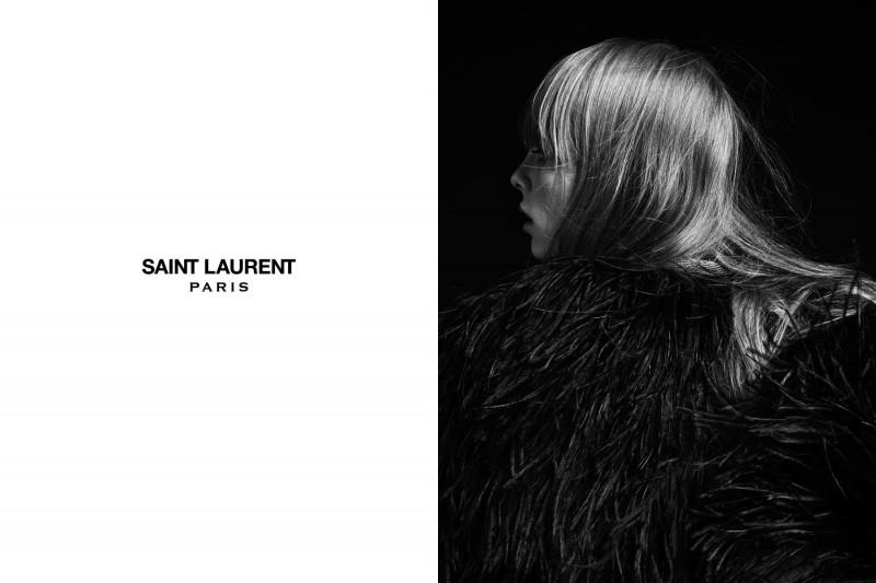 Edie Campbell Stars in the Saint Laurent Spring 2013 Campaign by Hedi ...