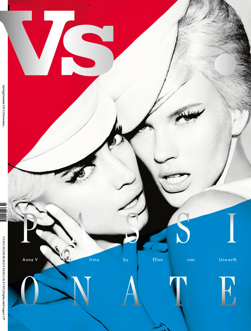 Kate Bosworth, January Jones, Anne V, Irina Shayk and Eva Herzigova Cover Vs. Magazine S/S 2013
