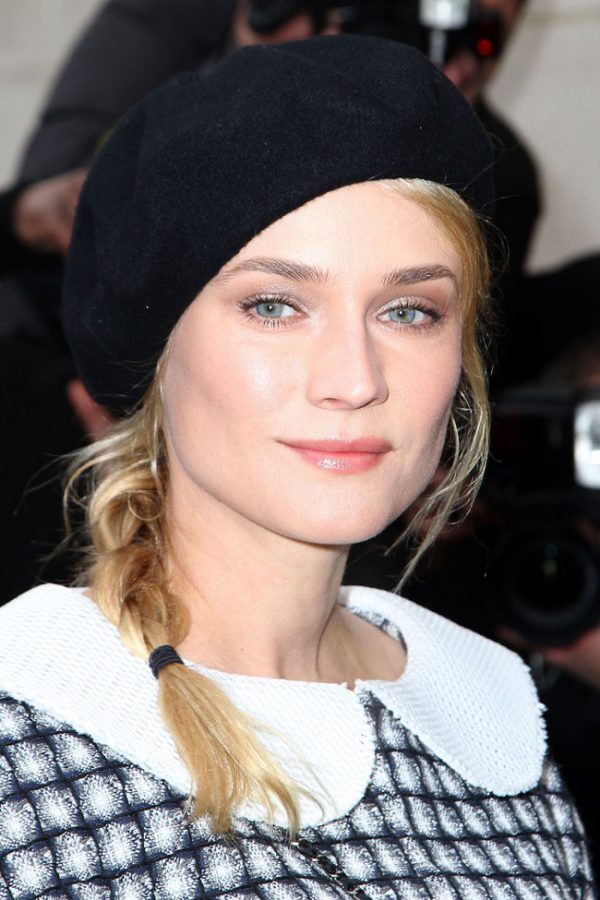 Diane Kruger in Chanel at the Chanel Haute Couture Spring/Summer 2013 ...