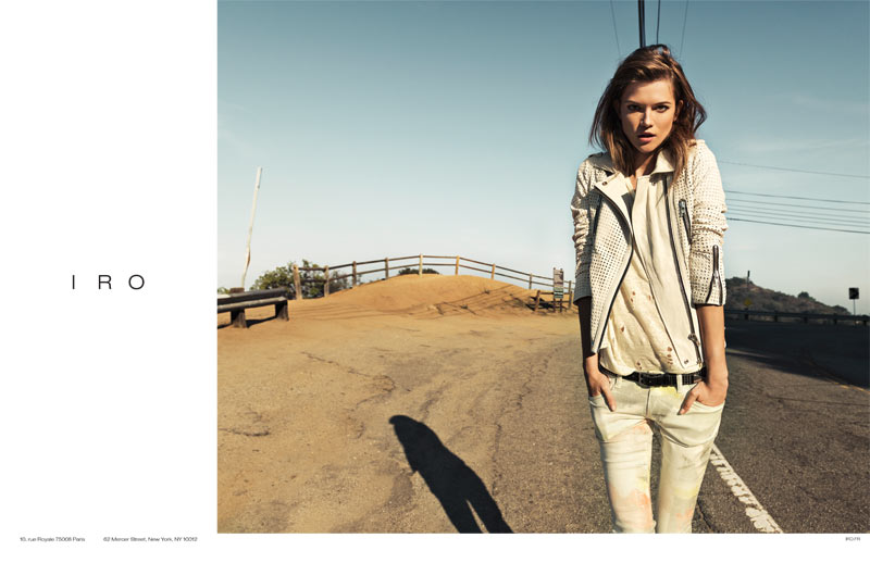 Kasia Struss Tapped for Iro Spring 2013 Campaign by Knoepfel & Indlekofer