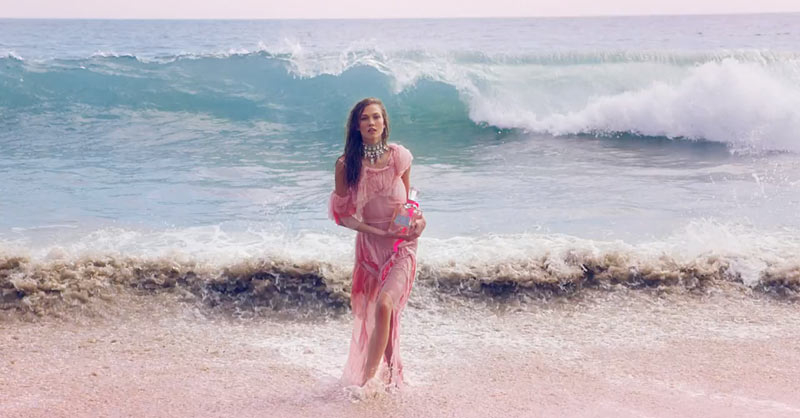 Karlie Kloss Hits the Beach in Juicy Couture's "Couture La La" Fragrance Commercial