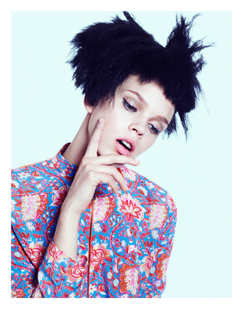 Olga Butkiewicz by Craig Salmon in "Pattern Play" for Fashion Gone Rogue