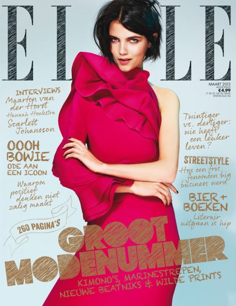 Agnes Nabuurs Wears Gucci for Elle Netherlands' March 2013 Cover Agnes Nabuurs Wears Gucci for Elle Netherlands' March 2013 Cover
