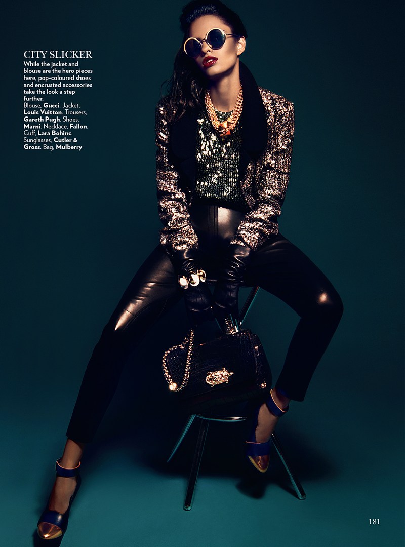 Lakshmi Menon Dons Statement Pieces for Vogue India's February 2013 Issue by Kevin Sinclair