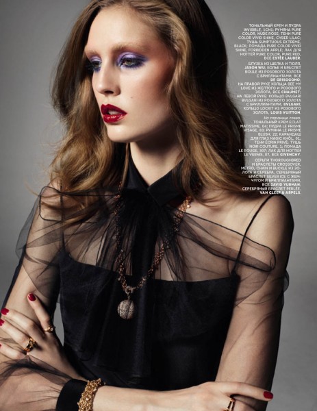 Nadja Bender Poses for Richard Bush in Vogue Russia March 2013 Nadja Bender Poses for Richard Bush in Vogue Russia March 2013
