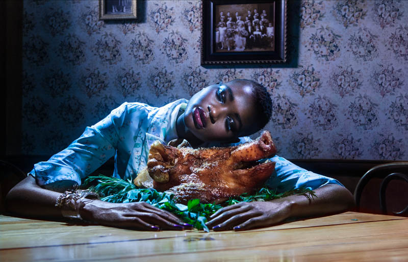 Ataui Deng Does the Darwin Diet for I Love You Magazine by Elle Muliarchyk