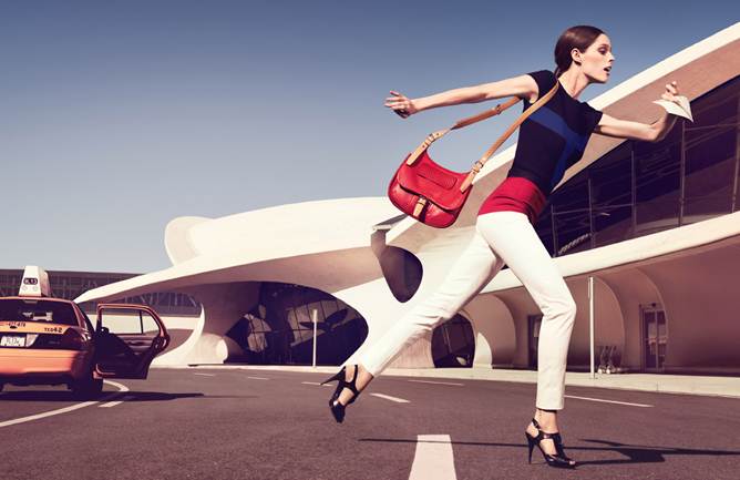 Coco Rocha Stars in "You Should be Dancing" for Longchamp's Spring 2013 Campaign