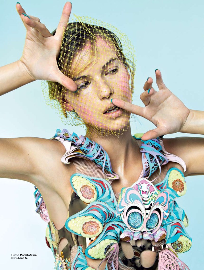 Victoria Tuaz Has a Spring Awakening for Collezioni March 2013 by Nikolay Biryukov