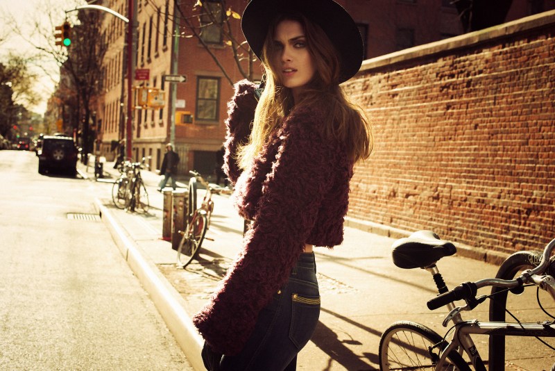 Maria Palm Hits the Streets for DTA Jeans' Fall 2013 Campaign by Gustavo Marx