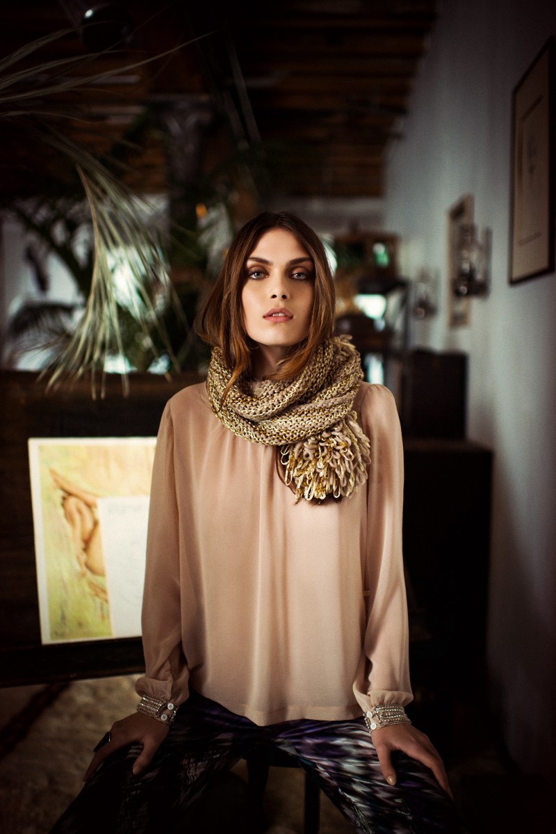 Maria Palm Hits the Streets for DTA Jeans' Fall 2013 ...