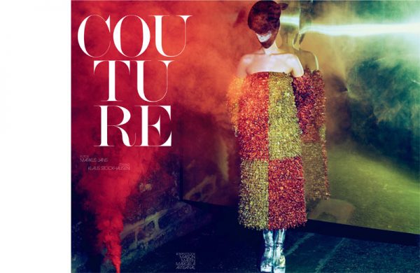 Franzi Mueller Dons Haute Couture for Interview Germany March 2013 by ...
