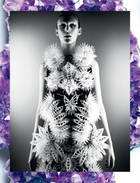 Franzi Mueller Dons Haute Couture for Interview Germany March 2013 by Markus Jans Franzi Mueller Dons Haute Couture for Interview Germany March 2013 by Markus Jans