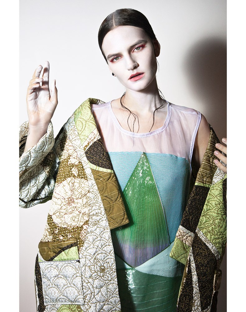 Hirschy Hirschfelder Dons Japanese-Inspired Looks for Marie Claire ...