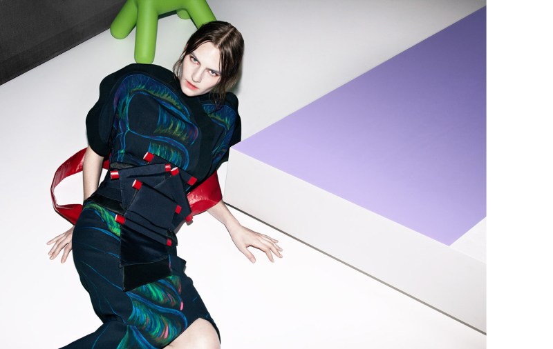 Hirschy Hirschfelder Dons Japanese-Inspired Looks for Marie Claire Italia March 2013