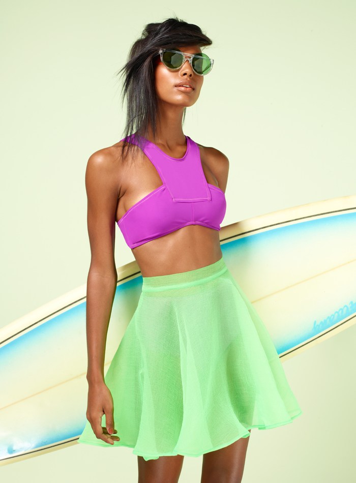 Jasmine Tookes is Surfer Chic for the Nasty Gal Spring/Summer 2013 Collection