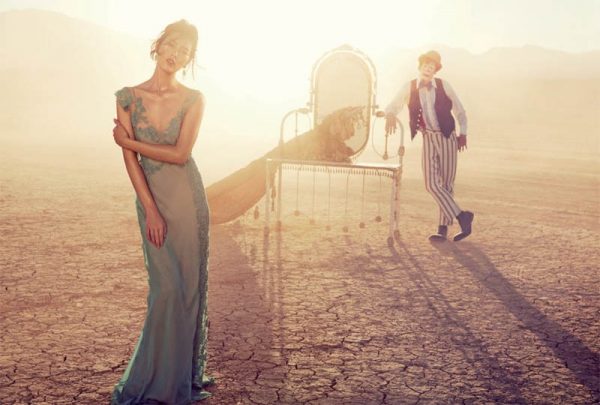 Liu Wen Travels With the Circus for Vogue Australia's March Issue by Will Davidson Liu Wen Travels With the Circus for Vogue Australia's March Issue by Will Davidson