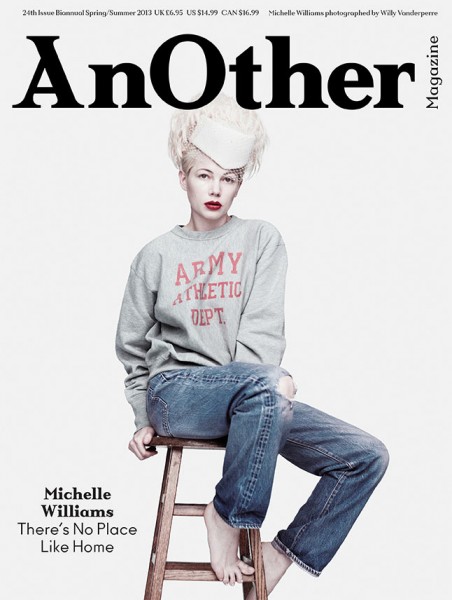 Michelle Williams Covers AnOther Magazine's Spring-Summer 2013 Issue Michelle Williams Covers AnOther Magazine's Spring-Summer 2013 Issue