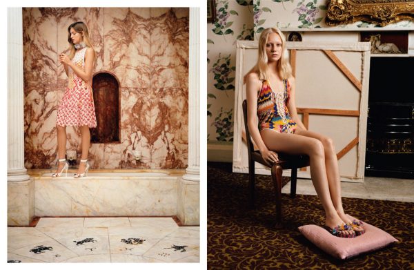 Missoni Gets Nostalgic for its Spring 2013 Campaign by Alasdair McLellan Missoni Gets Nostalgic for its Spring 2013 Campaign by Alasdair McLellan