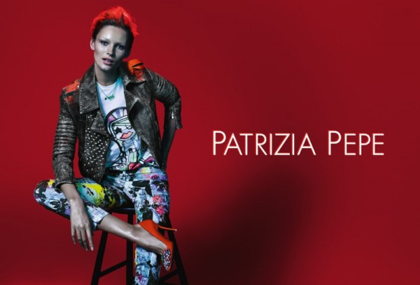 Edita Vilkeviciute Stars in Patrizia Pepe's Spring 2013 Campaign by ...