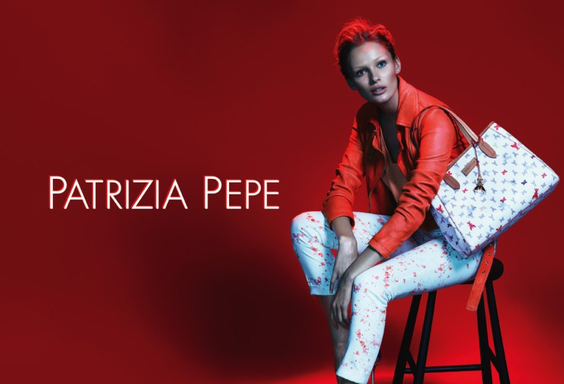 Edita Vilkeviciute Stars in Patrizia Pepe's Spring 2013 Campaign by ...
