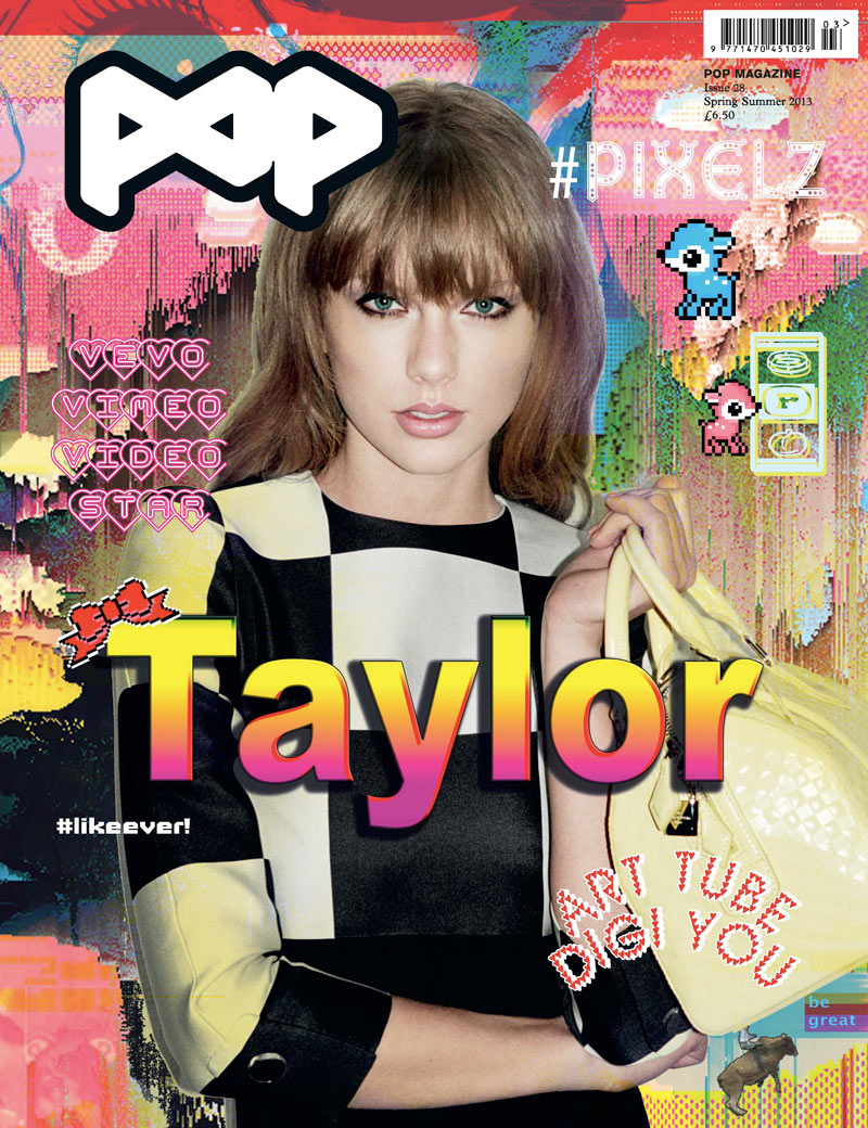 Taylor Swift Covers POP's Spring/Summer Issue in Louis Vuitton