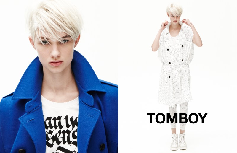 Harmony Boucher Keeps it Cool in Tomboy's Spring 2013 Campaign