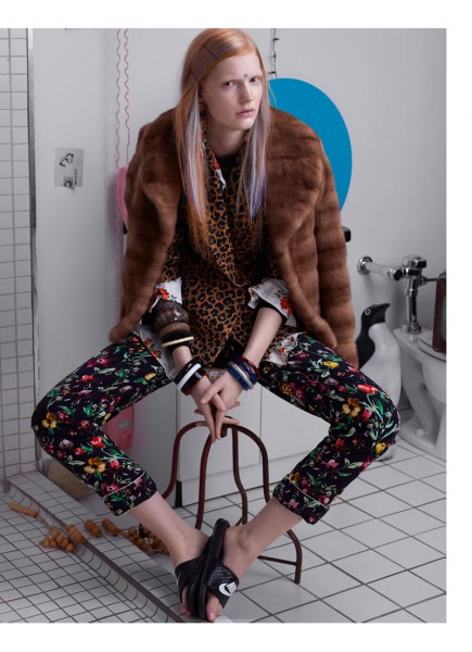 Anniek Kortieve Gets Domestic for Document Journal S/S 2013 by Catherine Servel Anniek Kortieve Gets Domestic for Document Journal S/S 2013 by Catherine Servel