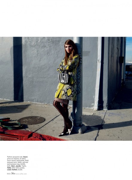 Carola Remer is Mod Chic for Elle US April 2013 by Horst Diekgerdes Carola Remer is Mod Chic for Elle US April 2013 by Horst Diekgerdes