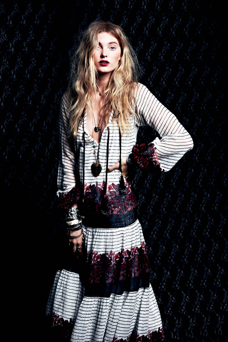 Free People Gets Dark for its March Lookbook Starring Elsa Hosk