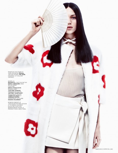 Keke Lindgard and Maiken Abma Sport Japanese Inspired Style for L'Officiel Paris, Shot by Jason Kim Keke Lindgard and Maiken Abma Sport Japanese Inspired Style for L'Officiel Paris, Shot by Jason Kim