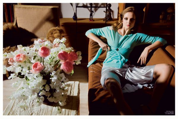 Eniko Mihalik and Daria Strokous Pose at Inez & Vinoodh's Home for V Magazine #82 Eniko Mihalik and Daria Strokous Pose at Inez & Vinoodh's Home for V Magazine #82