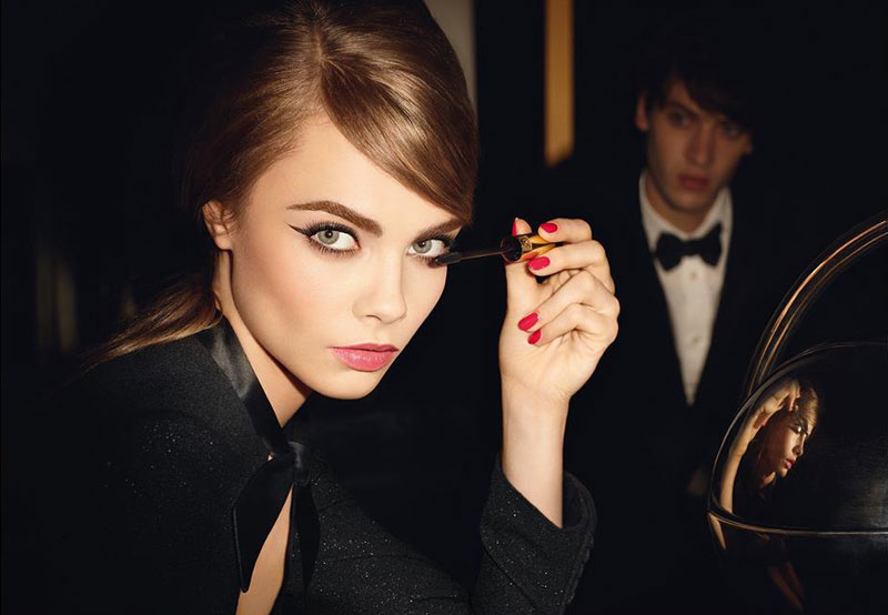 Cara Delevingne Lands YSL Beauté "Baby Doll" Mascara Campaign