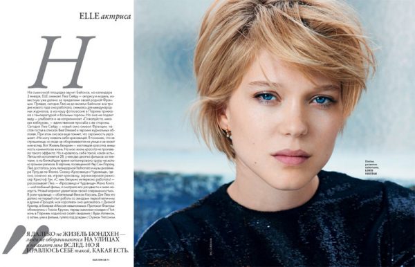 Léa Seydoux Charms in Elle Ukraine April 2013 by Eric Guillemain Léa Seydoux Charms in Elle Ukraine April 2013 by Eric Guillemain