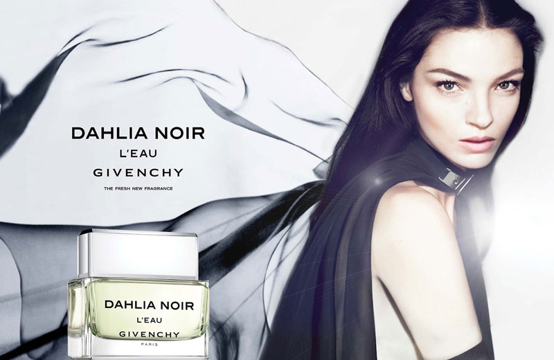 Maricara Boscono for Givenchy "Dahlia" Fragrance Ad (2013)