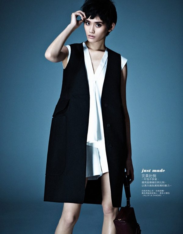 Ming Xi Stars in Elle Taiwan's March 2013 Cover Story by Jason Kim ...