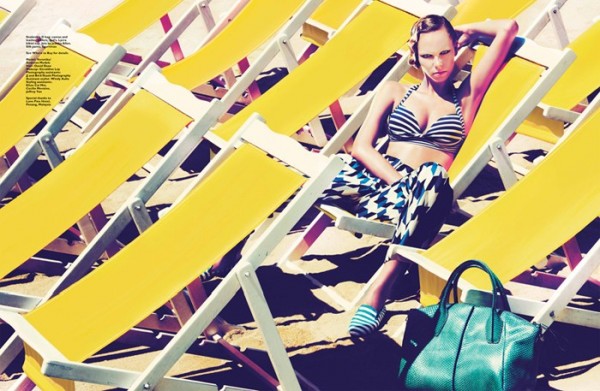Veronika Gets Sunny for Gan in Harper's Bazaar Singapore March 2013 Veronika Gets Sunny for Gan in Harper's Bazaar Singapore March 2013