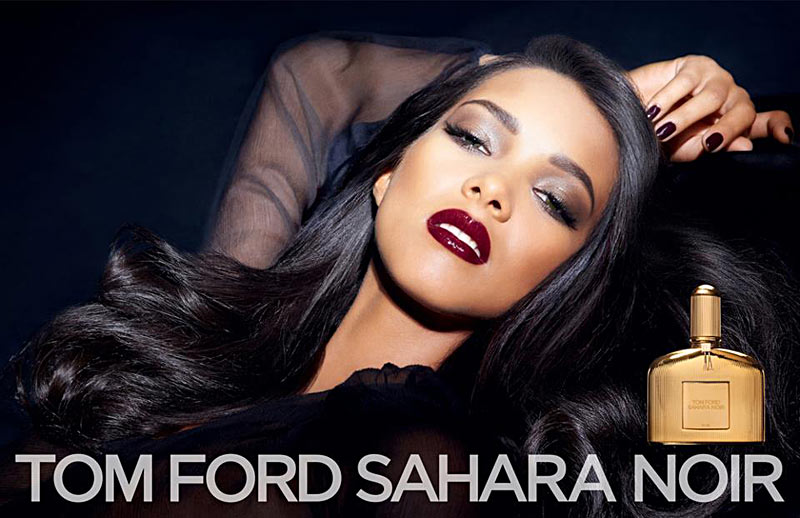 Lais Ribeiro Stars in Tom Ford "Sahara Noir" Fragrance Campaign