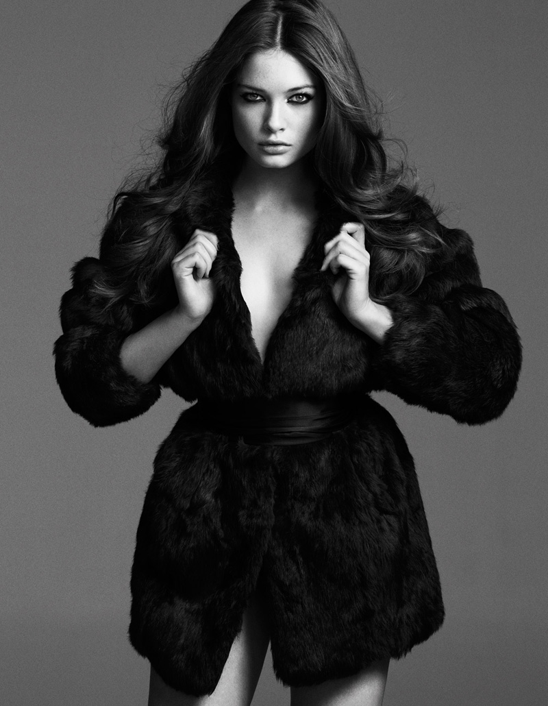 Sandrah Hellberg Sizzles In Cafe Magazine May 2013 by Martin Petersson