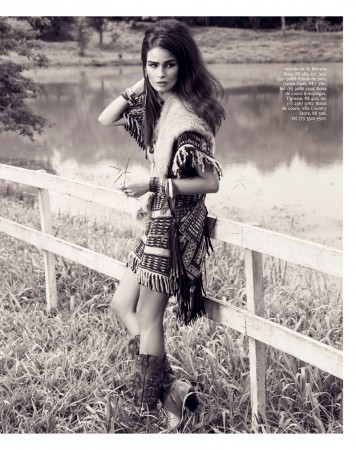 Caroline Ribeiro Hits the Trails for InStyle Brazil April 2013 by Yossi Michaeli Caroline Ribeiro Hits the Trails for InStyle Brazil April 2013 by Yossi Michaeli