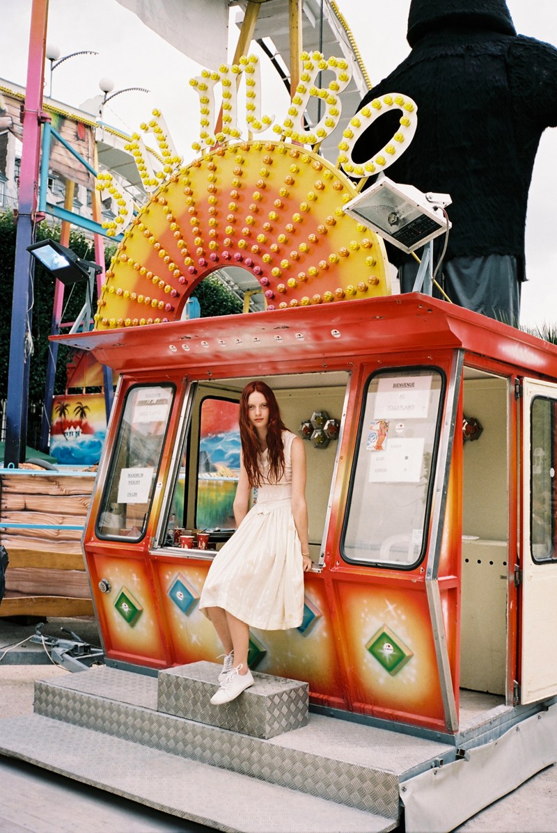 Codie Young Hits Paris for Love Want Magazine by Gen Kay